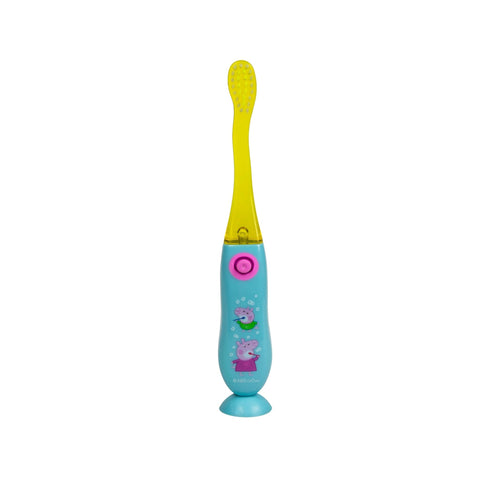 Brosse à dents lumineuse Peppa Pig hors de son emballage