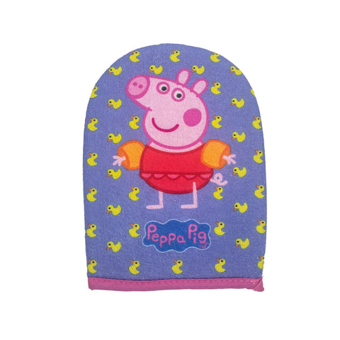 Gant de toilette Peppa Pig recto